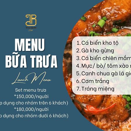 Khach San Thai Binh Chi Khu Co Ong Экстерьер фото
